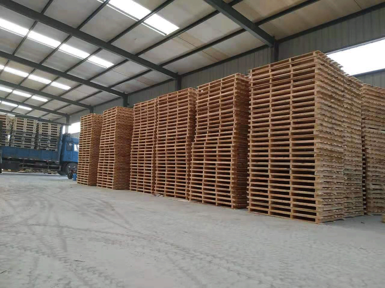 木托盤及木質包裝產品生產廠區